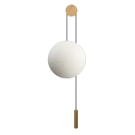 Rise shine wall mirror by new works